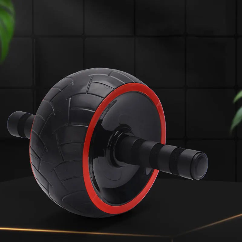 Single-Wheel Silent Abdominal Roller for Home Fitness and Muscle Development