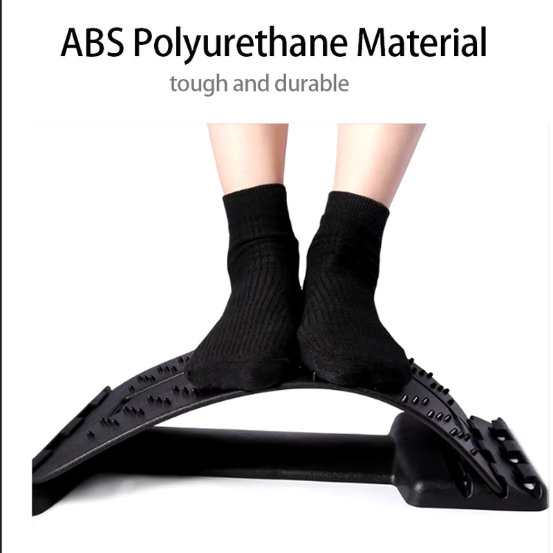 Multi-Level Back Stretcher for Comprehensive Pain Relief and Support for Herniated Discs