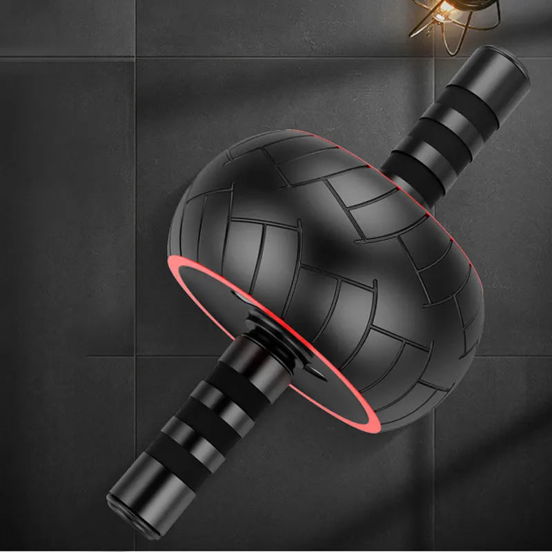 Single-Wheel Silent Abdominal Roller for Home Fitness and Muscle Development
